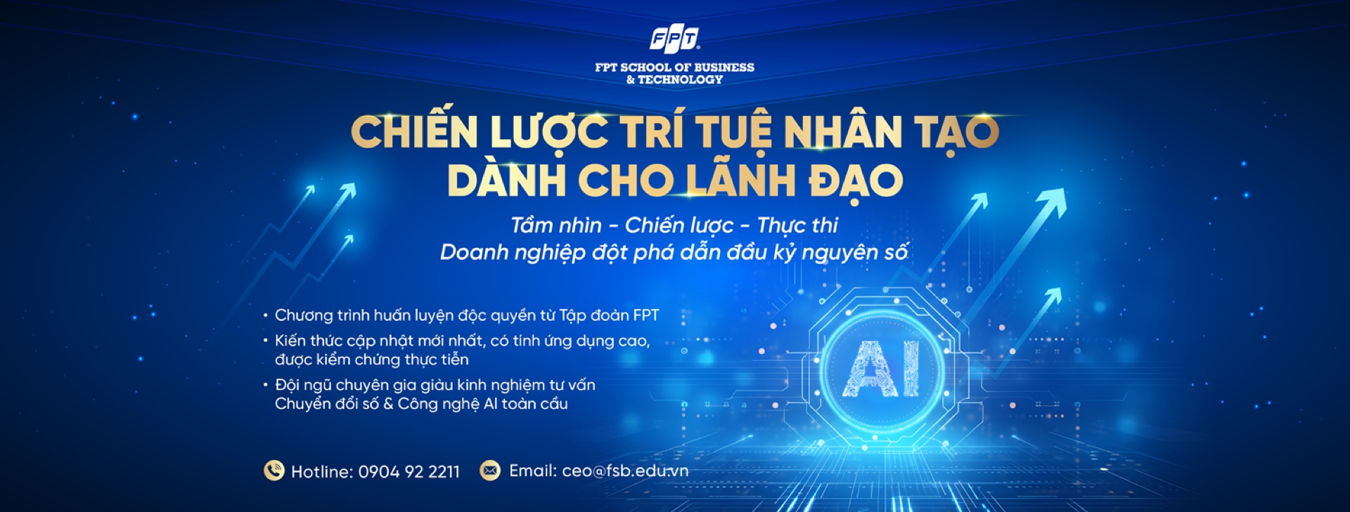 Banner chương trình đào tạo FSB 13