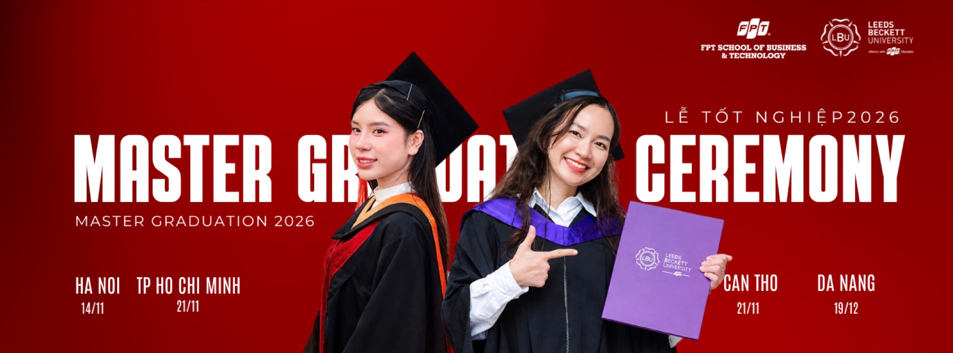 Lễ tốt nghiệp Thạc sĩ 2026 - Master Graduation Ceremony