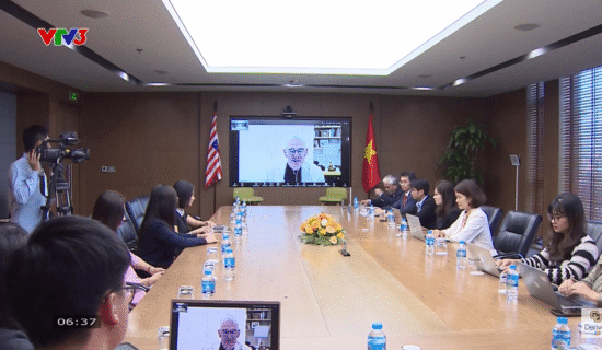 VTV3 đưa tin về Tọa đàm: Tư duy Quản trị Hoa Kỳ: Hành trang cho Lãnh đạo Doanh nghiệp